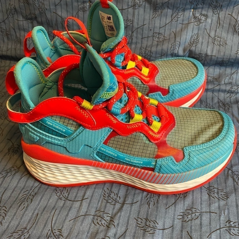 New balance test run prj 2.0 blue/white/ pink 7
